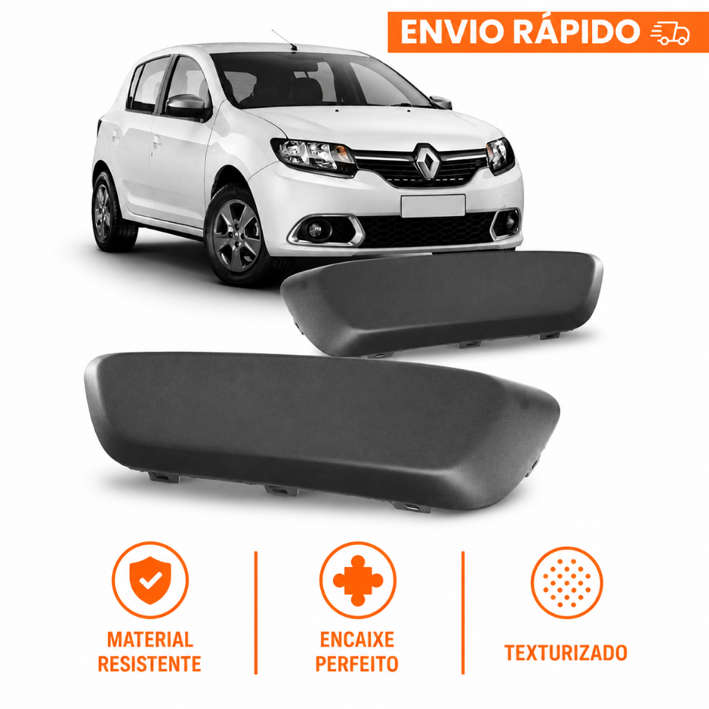 Moldura Parachoque Sandero Stepway 2014 A 2019
