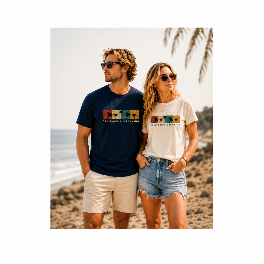 Camiseta Masculina Califórnia,camisa Unissex, camiseta preta, camisa branca, camisa camiseta algodão