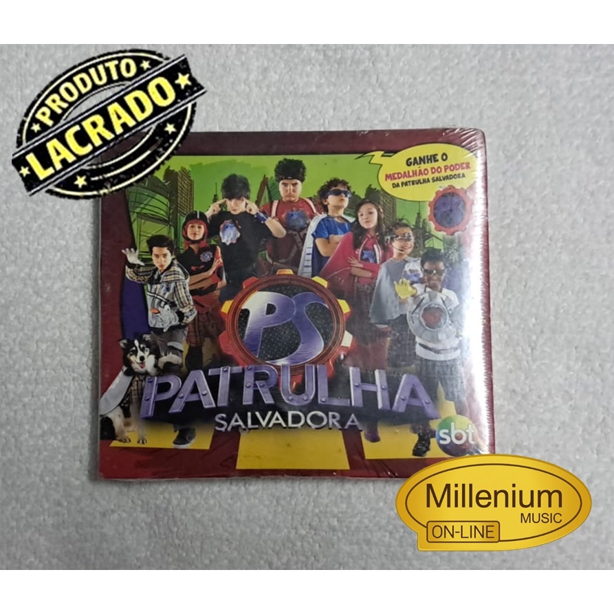 CD Patrulha Salvadora 2014 Colecionador  Original Gravadora  Lacrado