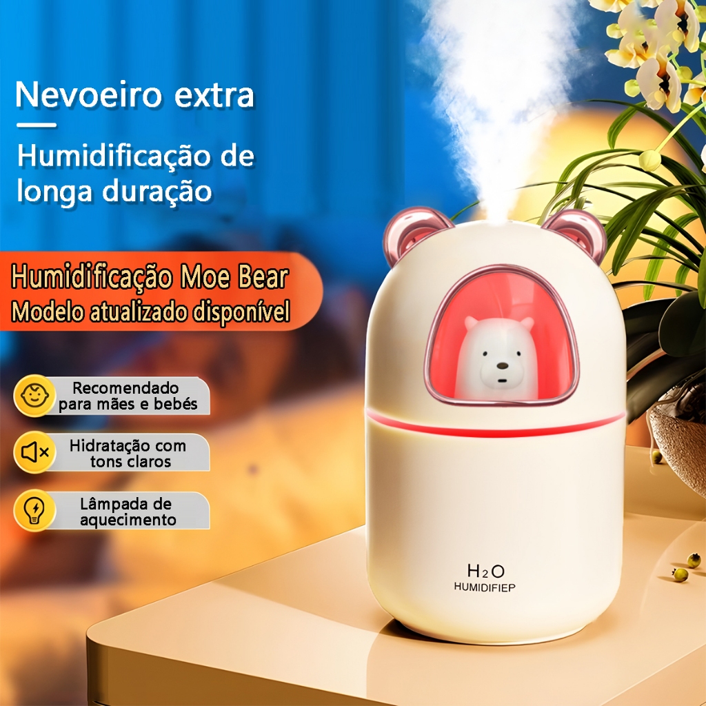 Umidificador De Aromatizador Purificador Led Humidificador De Ambiente Difusor De Aromas Usb Para Carro Cas