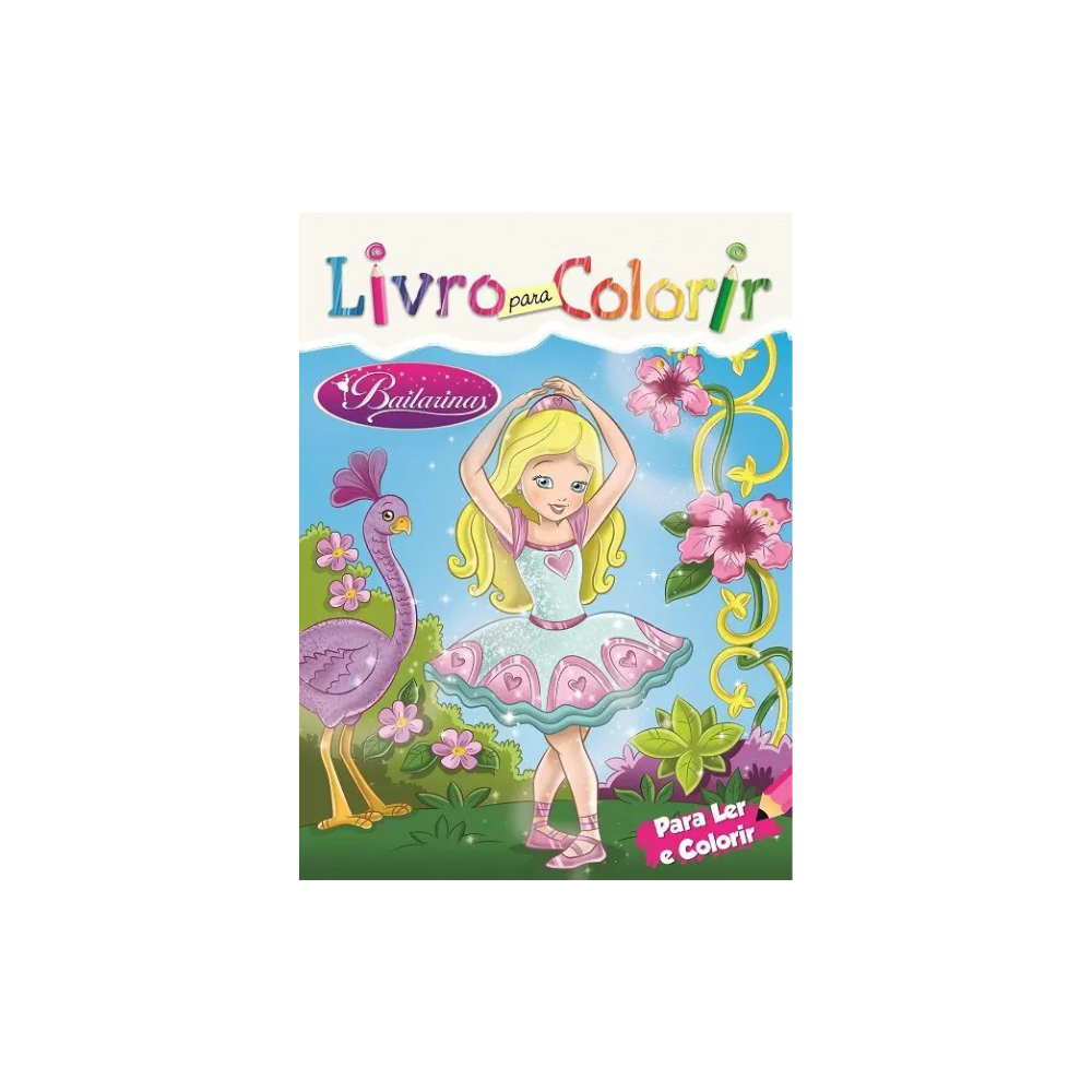 Livro para Colorir - Bailarina