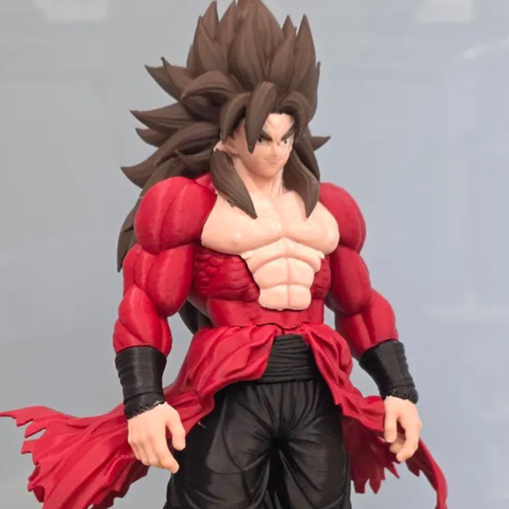 24cm Dragon Ball Goku Figuras Super Saiyan Figuras de Ação Sou Goku Modelo Genki Bomba Estátua Figuras Coleção