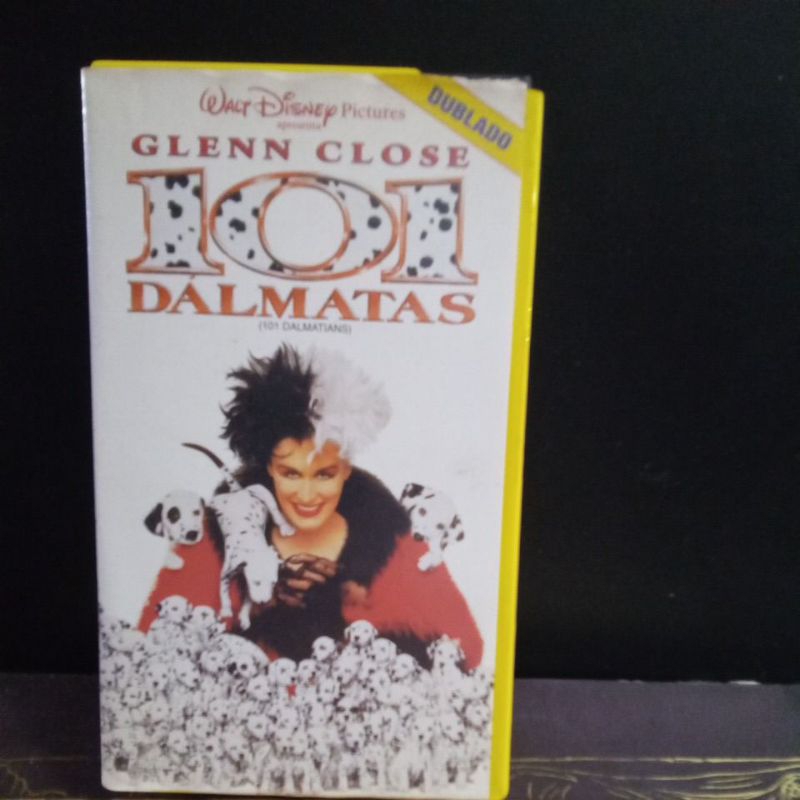 VHS Glenn Close 101 Dálmatas