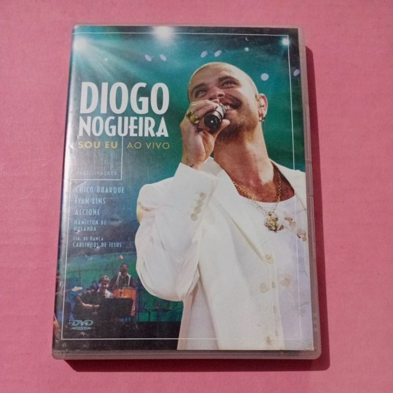 Dvd Diogo Nogueira sou eu Ao vivo usado em boas condições