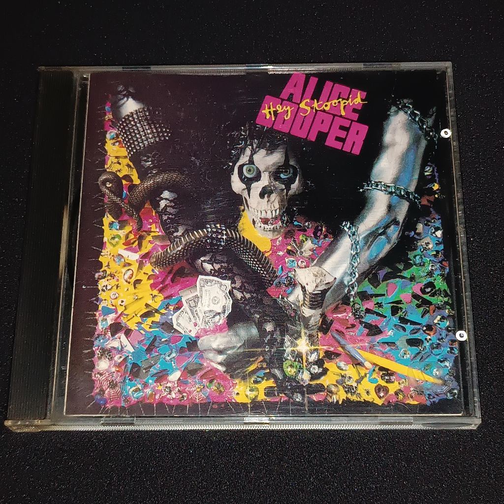 CD Alice Cooper - Hey Stoopid (1991) Hard Rock Heavy Metal Prensagem de Época Raro Colecionador