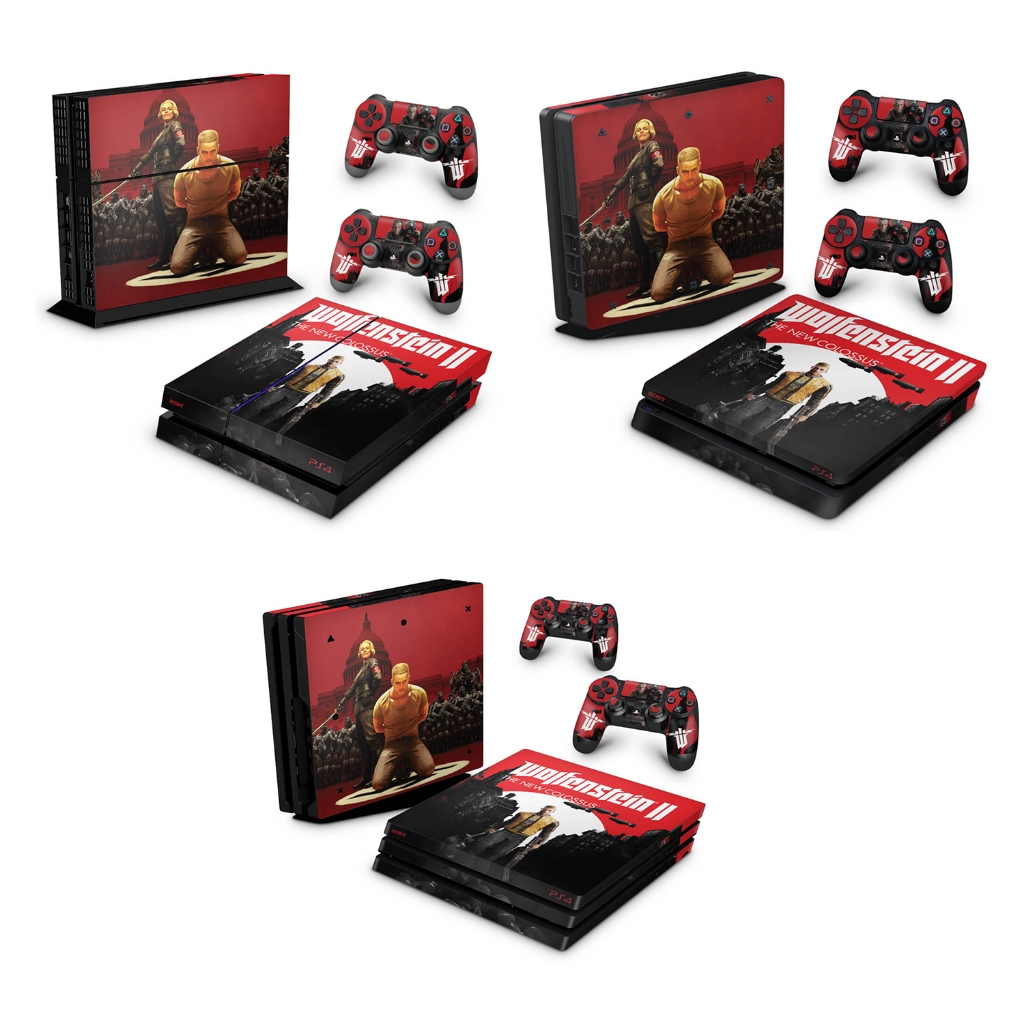 Skin Anti-Rage para PS4 FAT, SLIM ou PRO - 259 - Skin Playstation 4