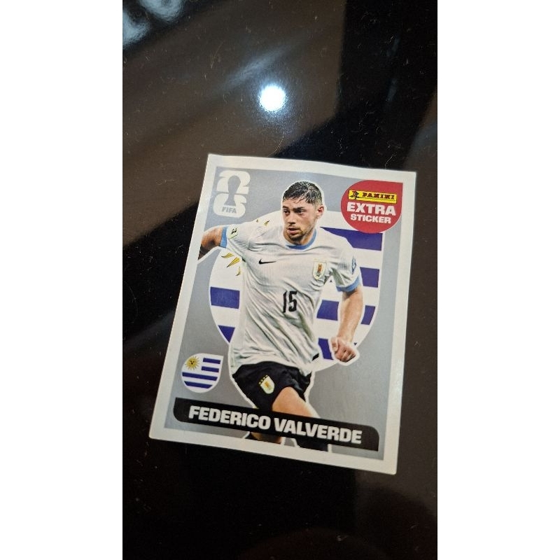 Figurinha extra sticker legend - Federico Valverde