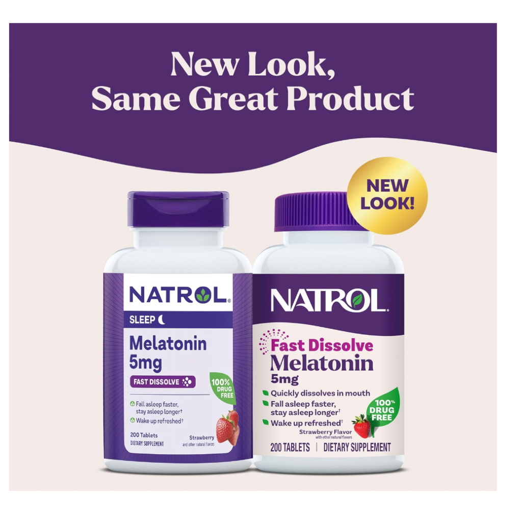 Suplemento 5mg 200-caps.Melat.onin Natrol