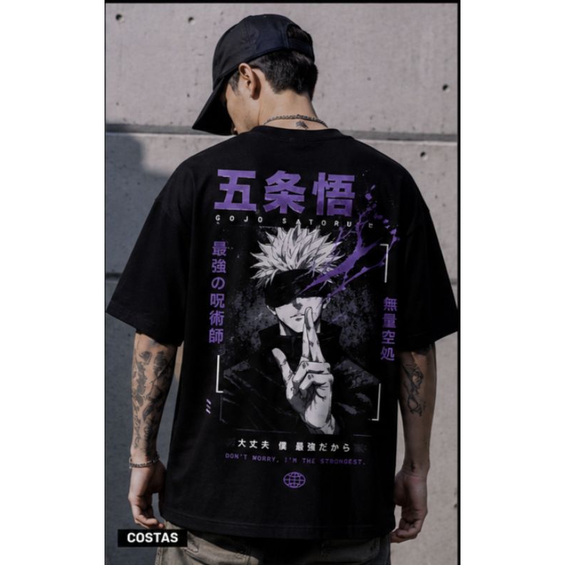 Oversized, Streetwear, Geek, Otaku, Moda Urbana, Camiseta Masculina, Camiseta Feminina,animei,filme, jujitsu