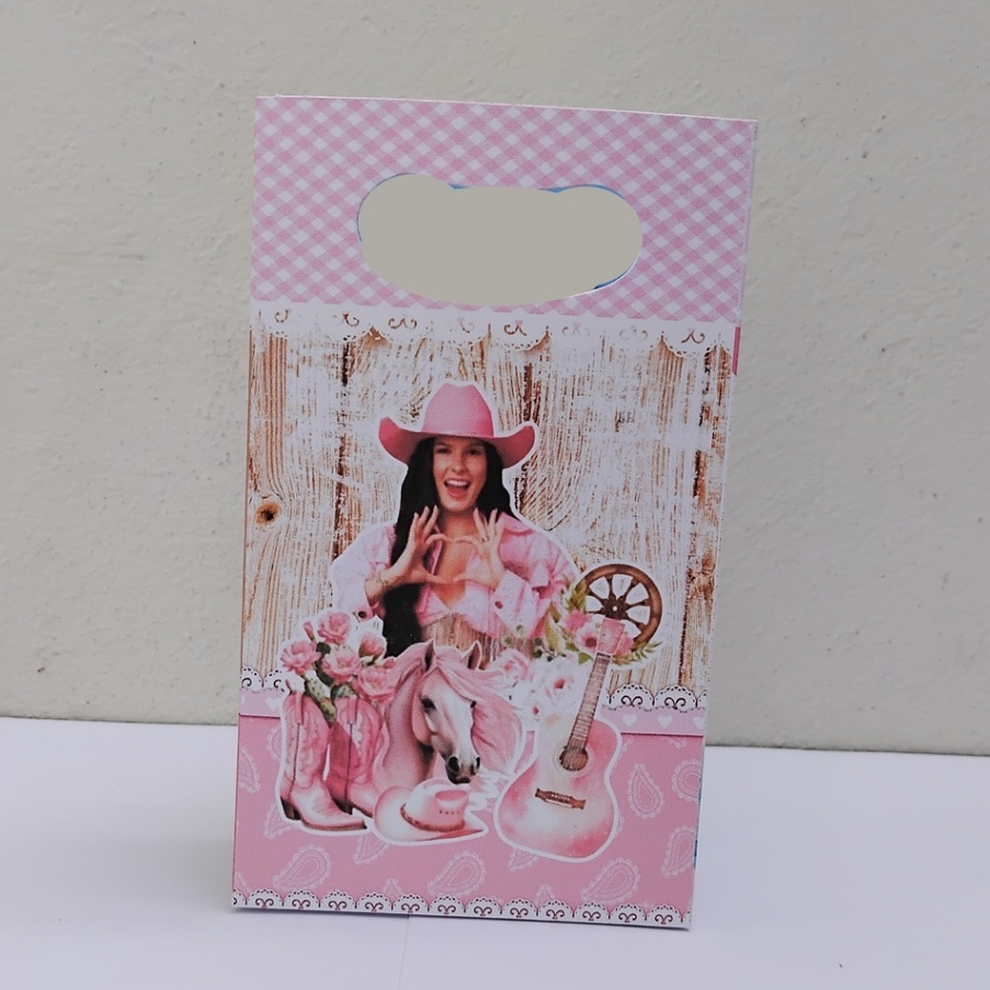 Sacolinha Surpresa Personalizada ANA CASTELA BOIADEIRA Lembrancinhas para Festa Infantil