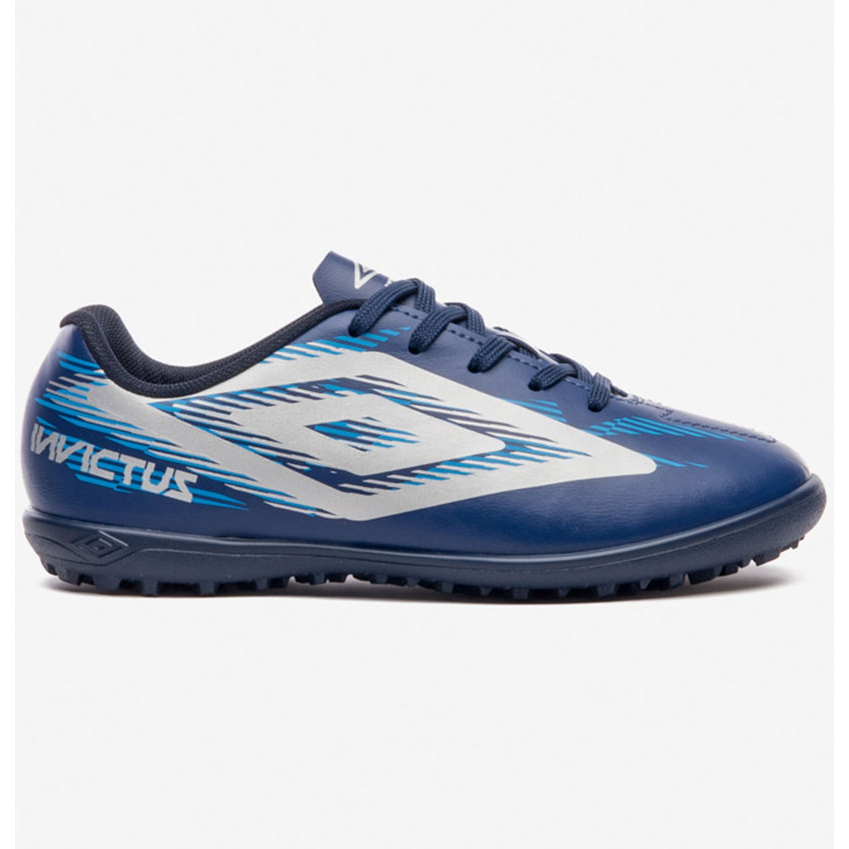 Chuteira Society Infantil Umbro Invictus Jr Original Futebol Quadra Campo Grama Sintética