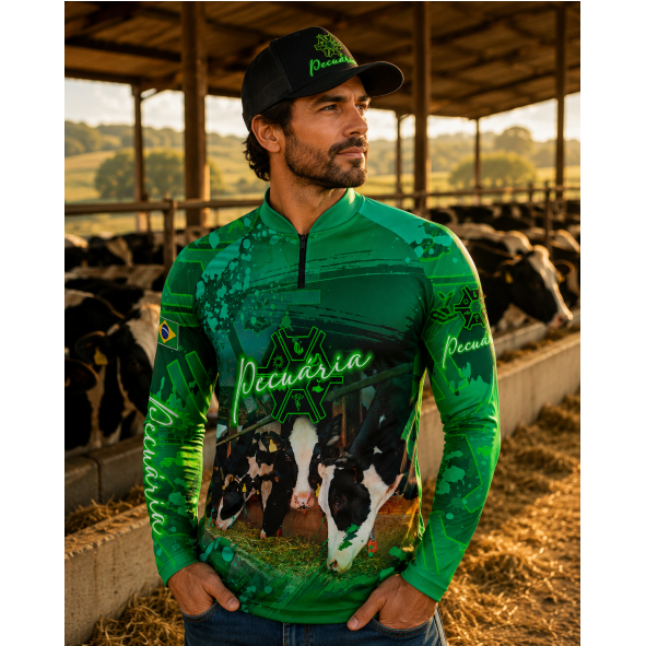 Camisa Camiseta do AgrorProt Uv50+ Dry FitagrogalloperGLL-86