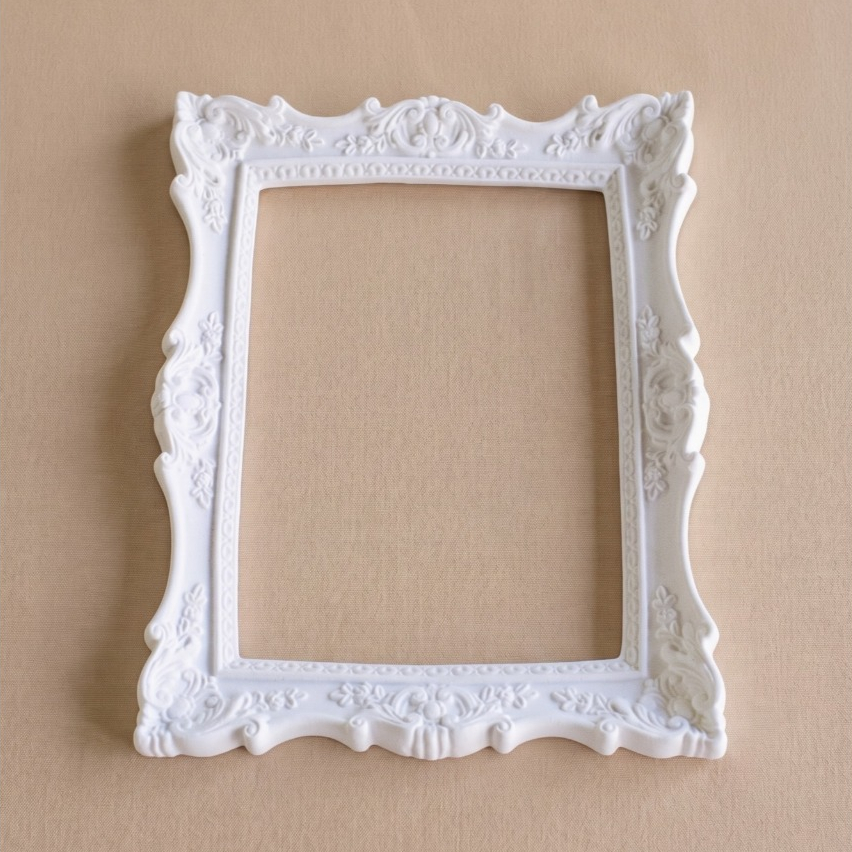 Moldura Resina + Fundo Mdf + Bancada Mdf Decoração Artesanato Pintura Espelho Porta