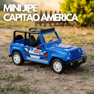 Carrinho Controle Remoto Marvel Vingadores Personagens Homem De Ferro Capitão America Pantera Negra