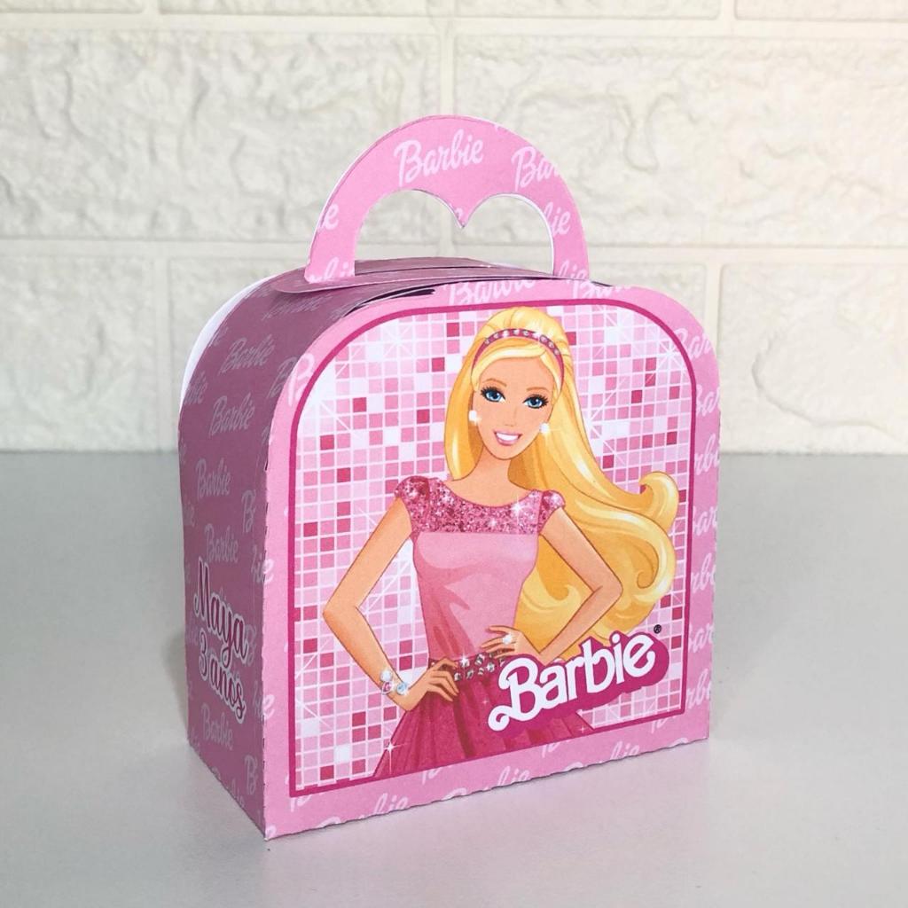 Lembrancinha Personalizada Maletinha Barbie Personalizados Aniversário