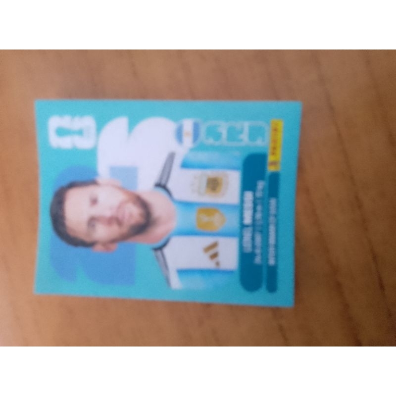 figurinha Messi original Panini -ARG17