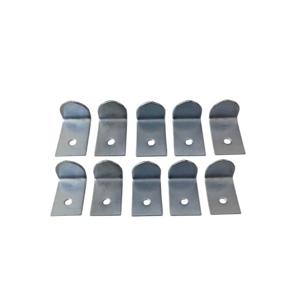 Kit 10 Fixador Suporte Cantoneira Garra L Espelhos E Vidros