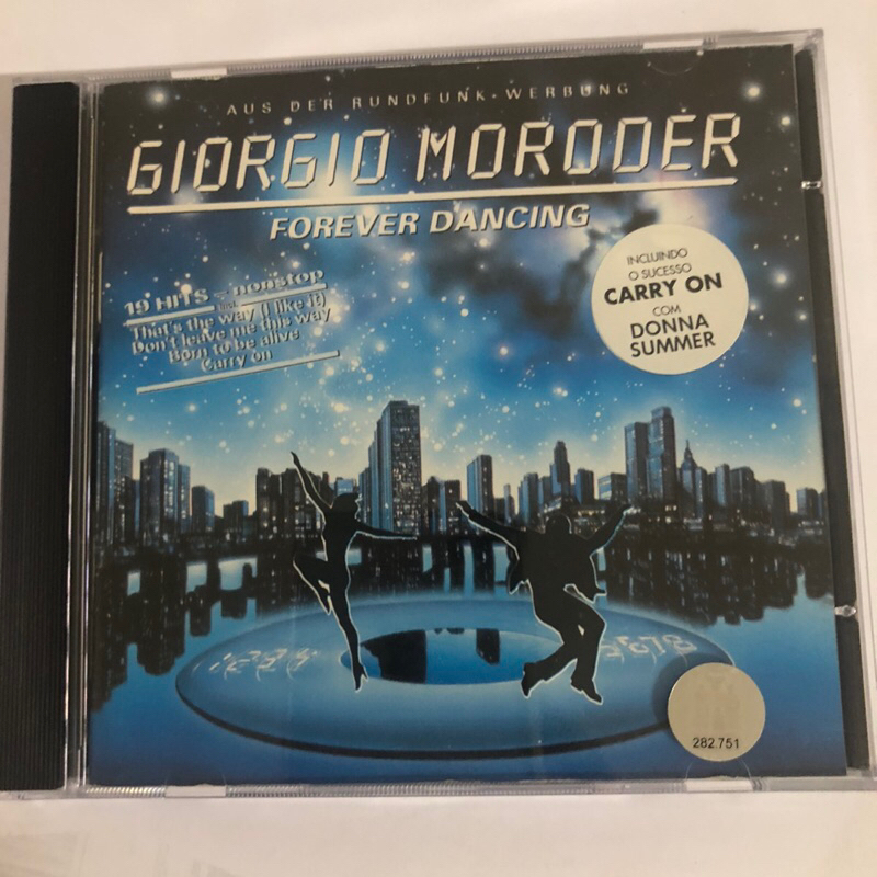 Cd Giorgio Moroder Forever Dancing Raridade