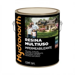 Resina Multiuso Base Solvente Cerâmica Õnix Brilhante 3,6l Hydronorth