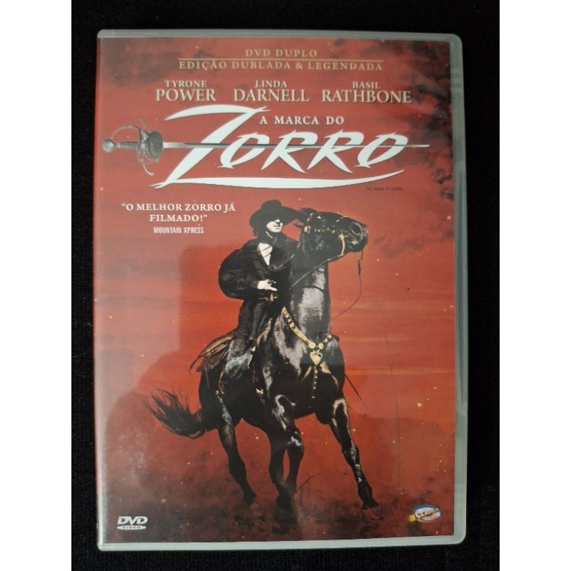 DVD A Marca Do Zorro