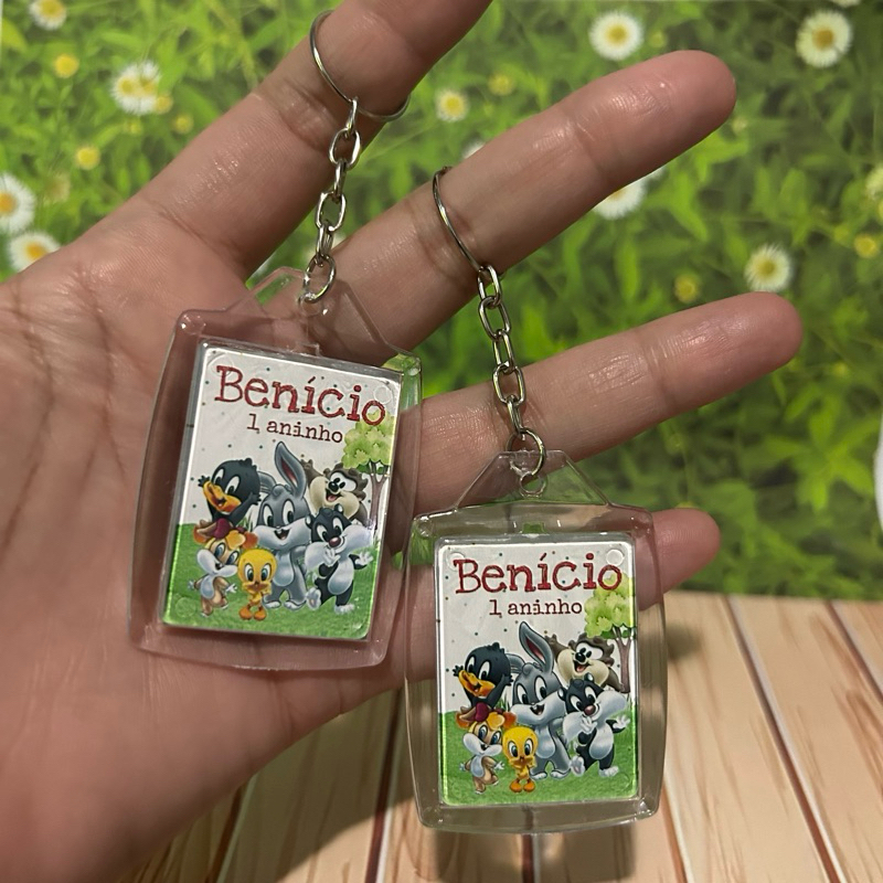 Chaveiro Personalizado Lembrancinha de Aniversário Infantil | Todos os Temas