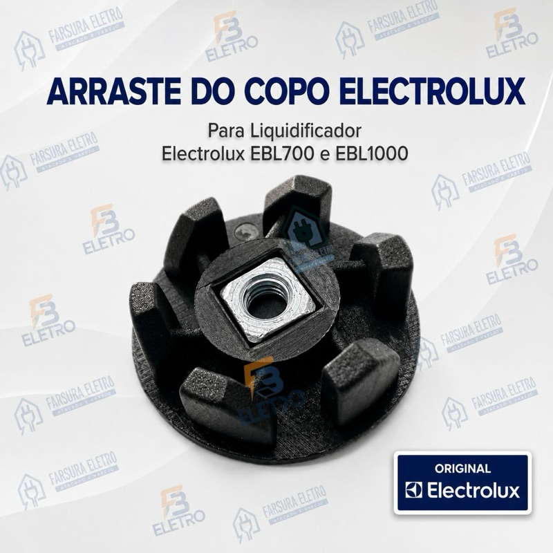 Arraste do Copo Liquidificador Electrolux EBL1510 EBL1310 EBL1010 EBL1000 EBL700