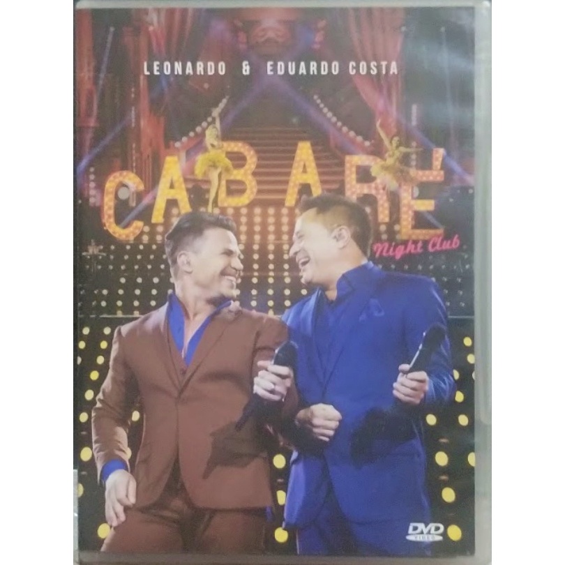 Dvd Leonardo e Eduardo Costa - Cabaré night club