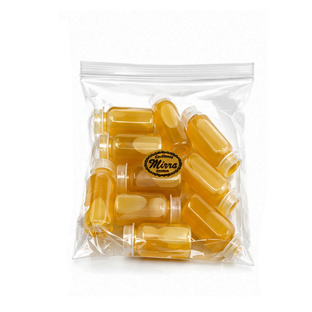Pacote De Frasconete Com Óleo De Unção Mirra 5ml C/ 10 Unidades