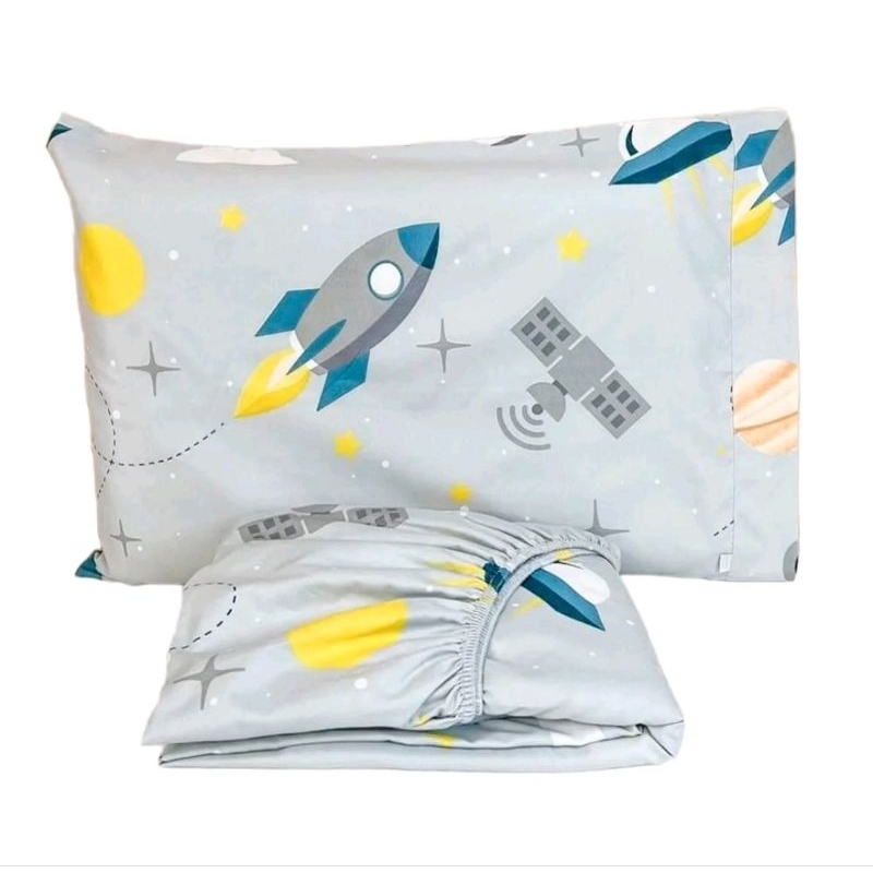 Lençol Solteiro Avulso Com Elástico Estampado Micropercal