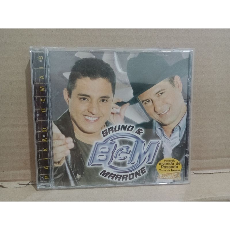 CD BRUNO E MARRONE- PAIXÃO DEMAIS (ORIGINAL)