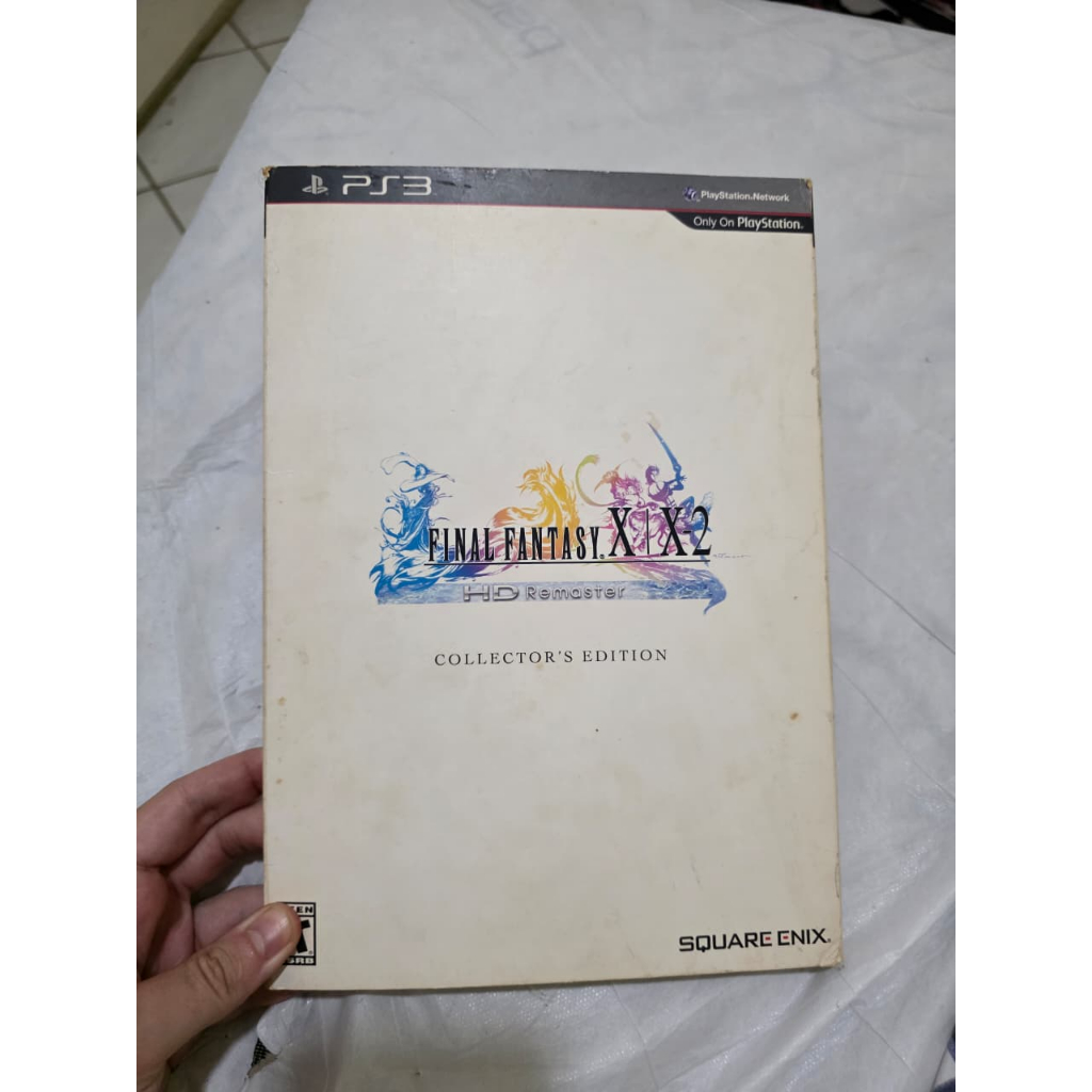 Jogo Final Fantasy X/X-2 HD Remaster Collector's Edition Limited Edição Limitada de Colecionador PS3