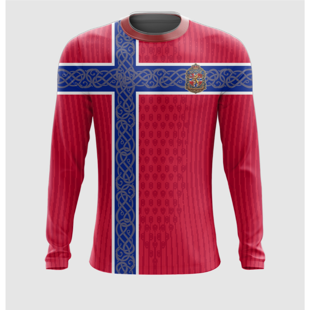 Camisa Camiseta Manga Longa Vikings Nórdicos Europeu Torcedor