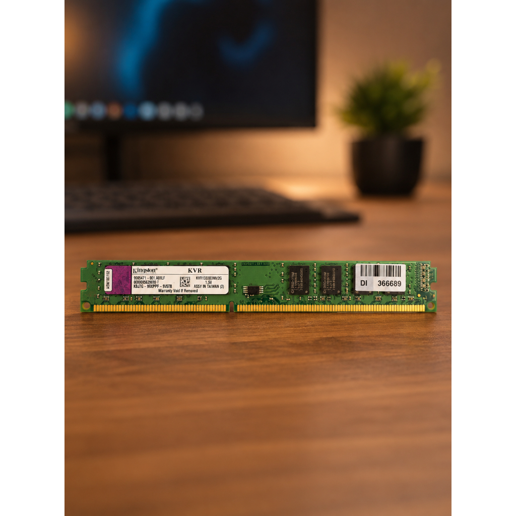 Memória RAM DDR3 2GB Kingston ValueRAM KVR1333D3N9/2G 1333MHz