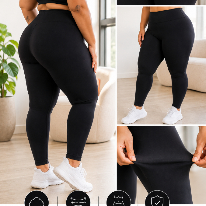 Calça Feminina Leggin - Calça de Treino Caminhada Academia Fitness - ZERO TRANSPARÊNCIA Calça Leg