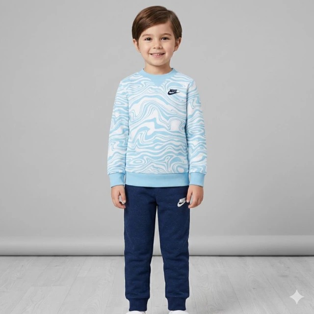 CONJUNTO NIKE AZUL CLARO
