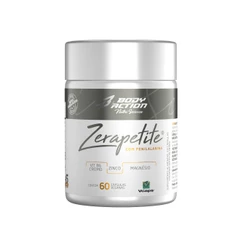 Zerapetite Bodyaction 60 Cápsulas - Suplemento Dietético com Fenilalanina e Vitaminas