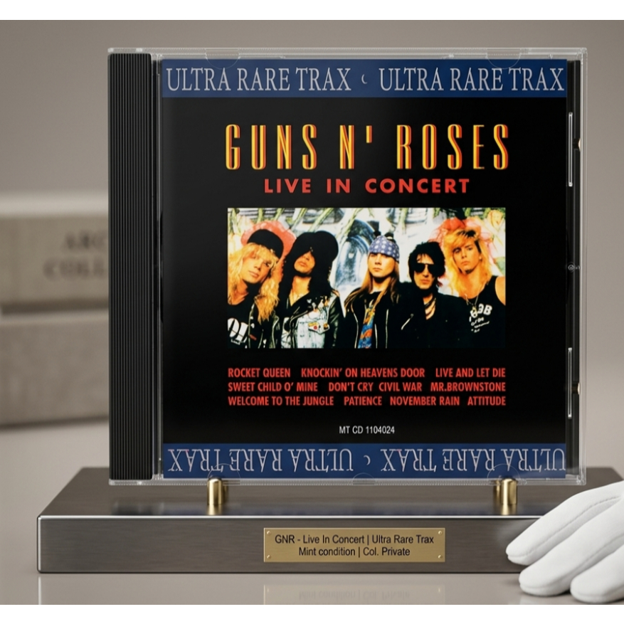 CD Guns N' Roses Live In Concert - Live In New York - Los Angeles