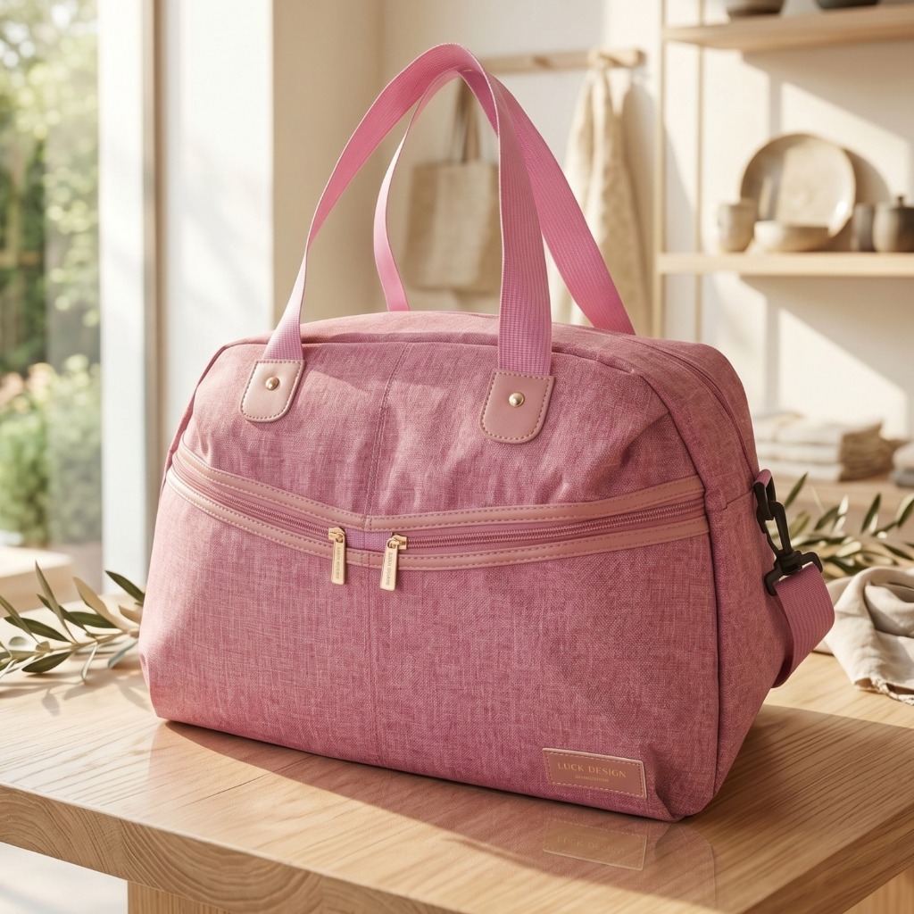Bolsa Academia Viagem Impermeável Espaçosa Com Alça Mão e Ombro | Jacki Design