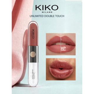 Batom Brilho Labial Unlimited Double Touch LipGloss Labial - Kiko Milano