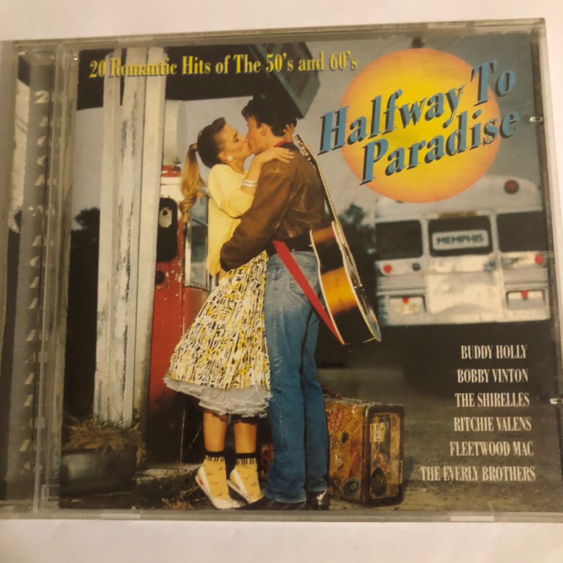 Cd Halfway To Paradise 20 Romantic Hits Of The 50’s And 60’s Importado