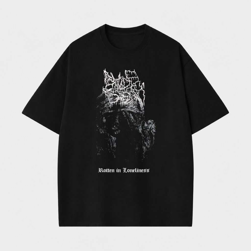 [Camiseta Premium em Algodão Puro]VU Camiseta Básica Banda Blade and Bath Depressive Black Metal 100% Algodão 30.1