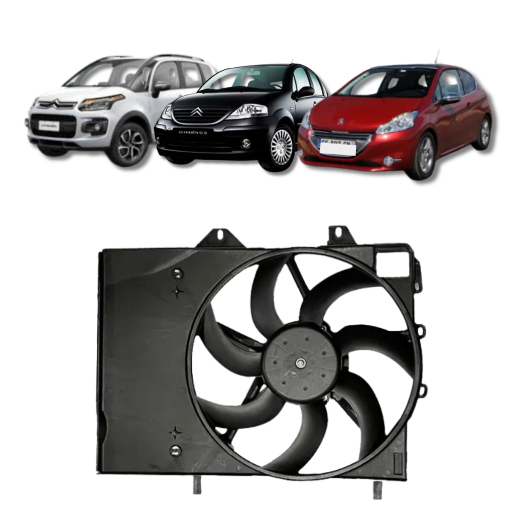 Eletroventilador Eurus Citroen C3 Aircross Peugeot 208 2008 2009 A 2012