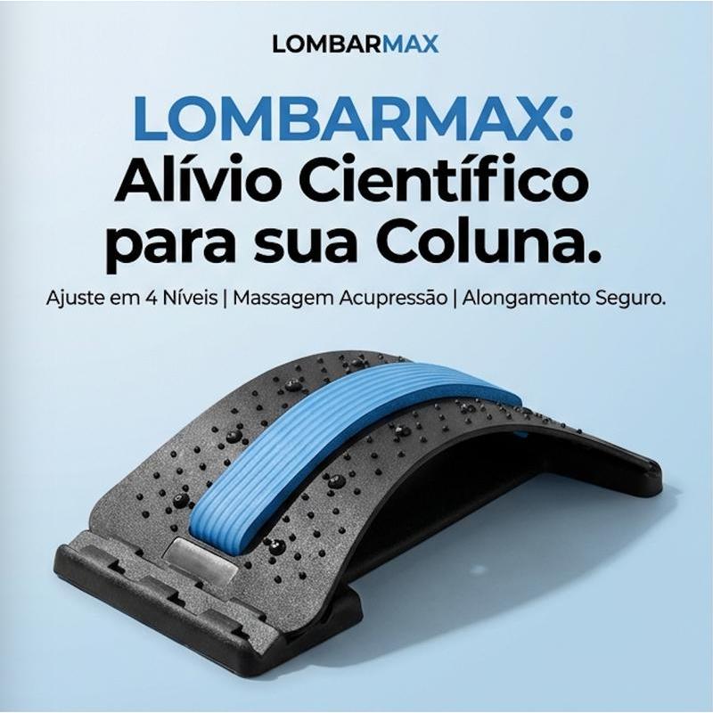 Apoio Lombar para Yoga e Pilates – Suporte Ergonômico com Almofada em Gel, Ideal para Exercícios e Alongamento