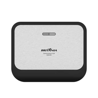 Sanduicheira e Grill Britânia Inox 2 em 1 750W BGR25B