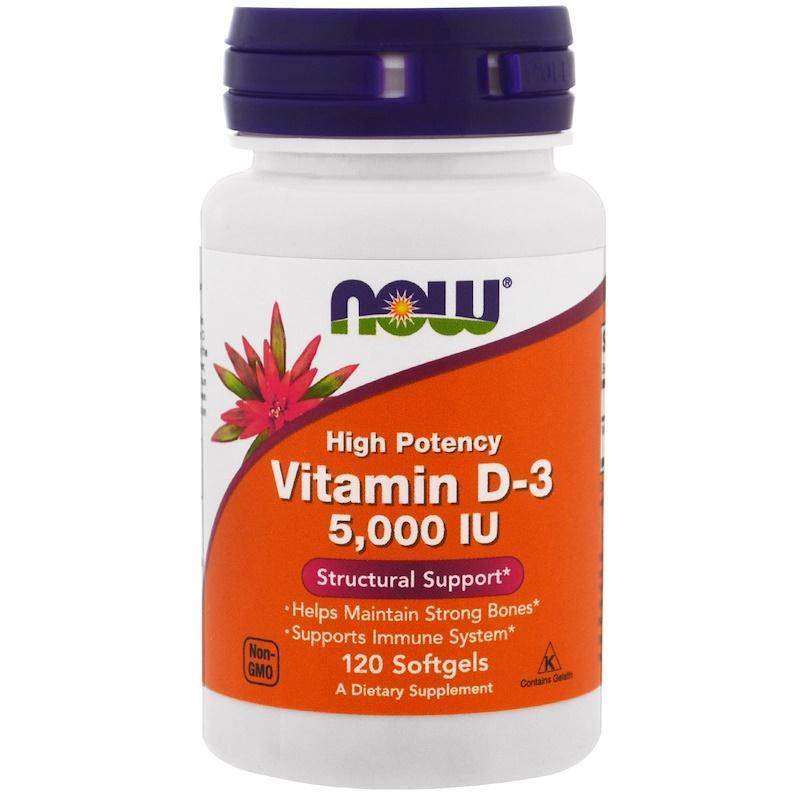 Vitamina D High Potency Alta Potência 120 Cápsulas Softgel