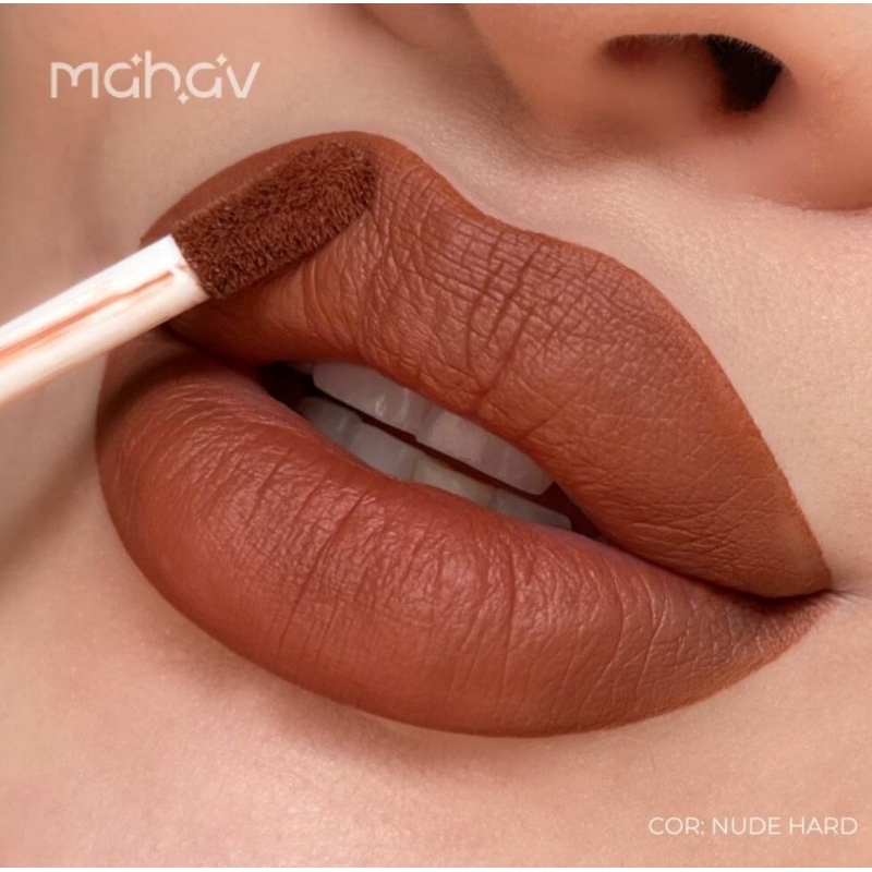 Batom Líquido Matte Mahav 4 ml Combina com Tudo