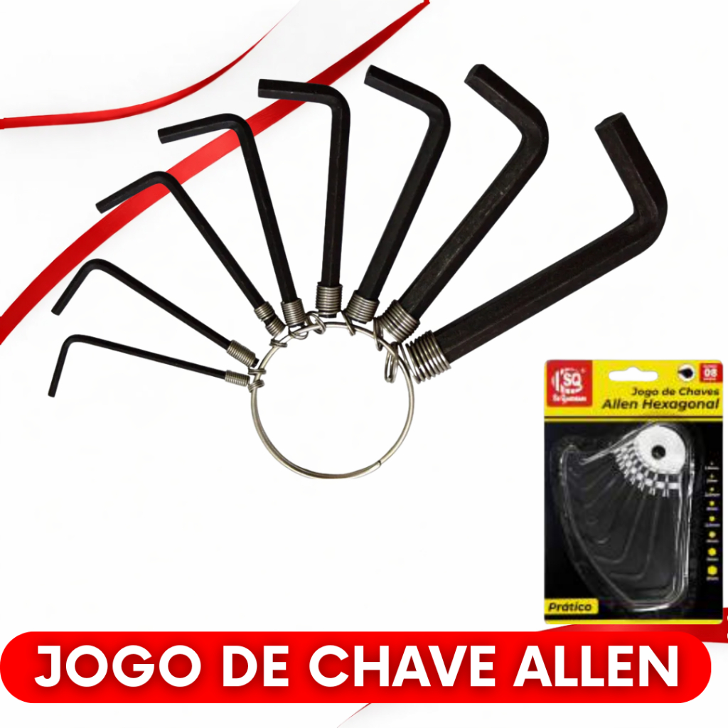 Chave Allen/Torx Jogo Chaves Peças  "L" Ferramentas Concertos Reparos