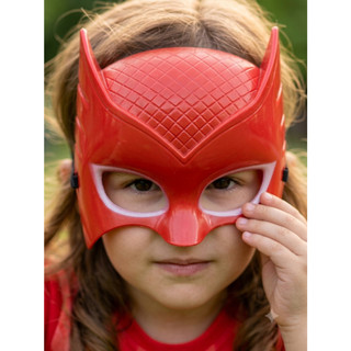 BAMBULÚA Máscara Corujita Infantil Plástica Coruja PJ MASKS