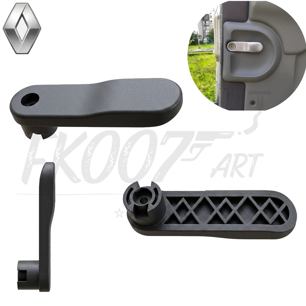 Maçaneta Interna Porta Traseira Baú Renault Kangoo 7700303589