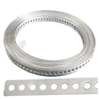 Fita Perfurada Aço Galvanizado 17mm x 0,4 mm - Fixação — imagem 2 de 2
